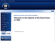 Tablet Screenshot of 1952.undclass.org