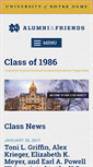Mobile Screenshot of 1986.undclass.org